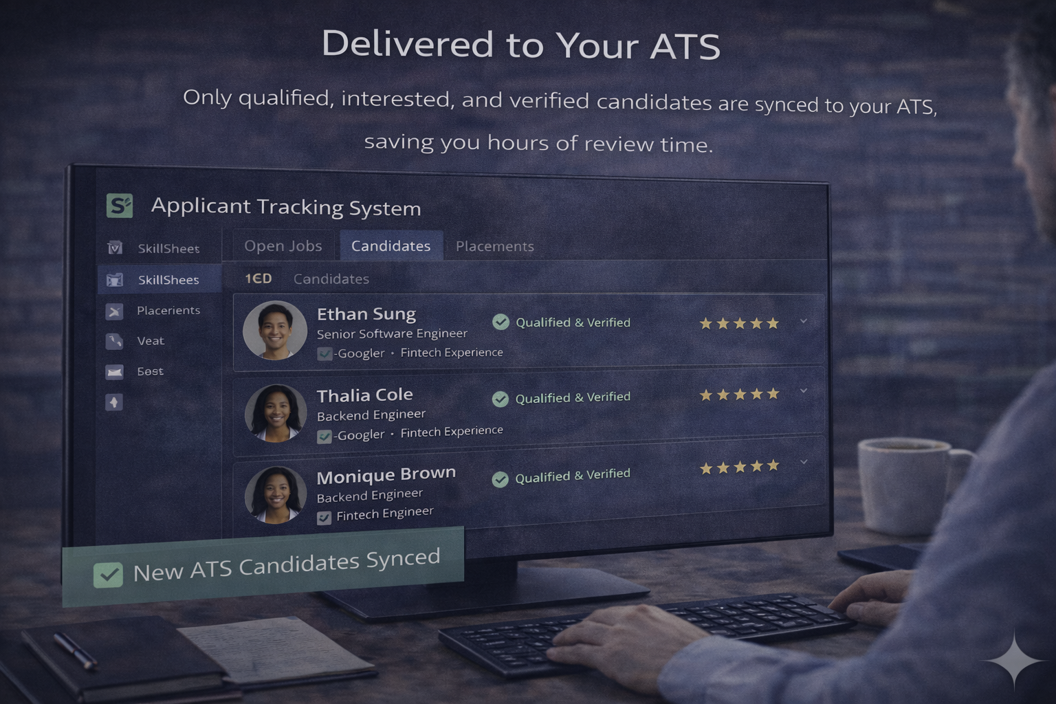 Delivered to Your ATS